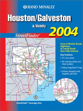 Rand McNally Houston/Galveston & Vicinity : Streetfinder,Used