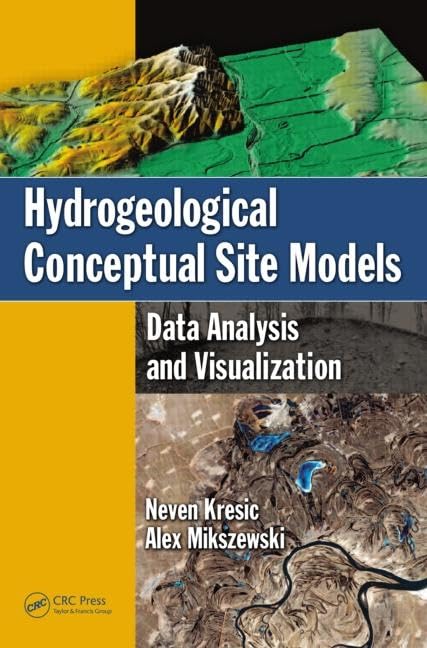 Hydrogeological Conceptual Site Models: Data Analysis and Visualization,Used