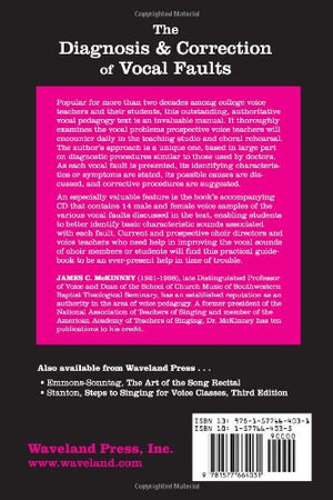 The Diagnosis and Correction of Vocal Faults: A Manual for Teachers of Singing and for Choir Directors,Used