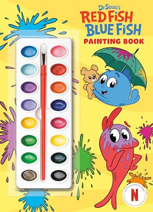 Dr. SeussS Red Fish, Blue Fish Painting Book