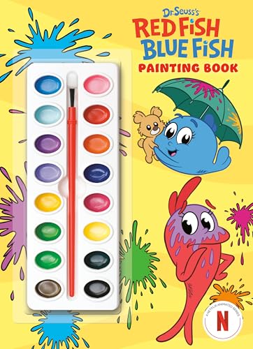 Dr. SeussS Red Fish, Blue Fish Painting Book