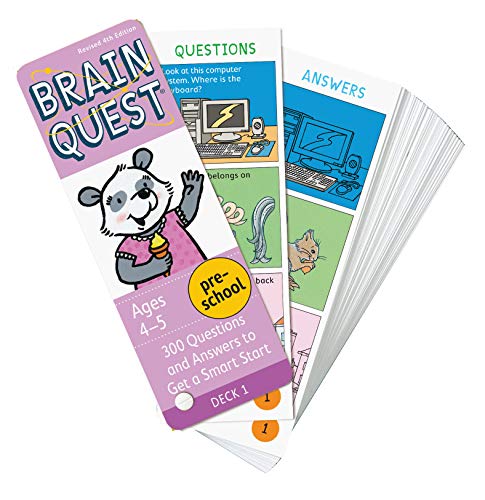 Brain Quest Preschool Q&A Cards: 300 Questions And Answers To Get A Smart Start. Curriculumbased! Teacherapproved! (Brain Ques