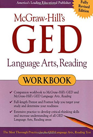 McGrawHill's GED Language Arts, Reading Workbook,Used