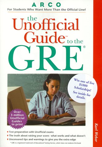 The Unofficial Guide to the Gre (Unofficial TestPrep Guides),Used