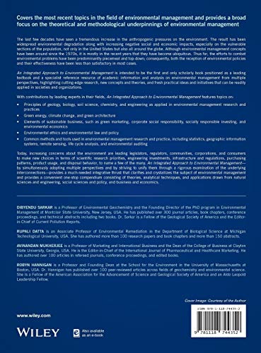 An Integrated Approach to Environmental Management,Used
