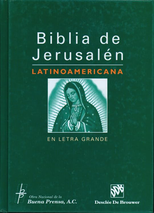 Biblia De Jerusalen Latinoamericana En Letra Grande (Spanish Edition),Used
