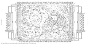 Hbo'S Game Of Thrones Coloring Book: (Game Of Thrones Accessories, Game Of Thrones Party Gifts, Got Gifts For Women And Men) (Ga,Used