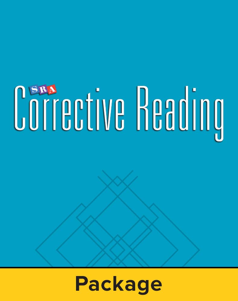 Corrective Reading Decoding Level B1, Student Workbook (pack of 5) (CORRECTIVE READING DECODING SERIES),Used