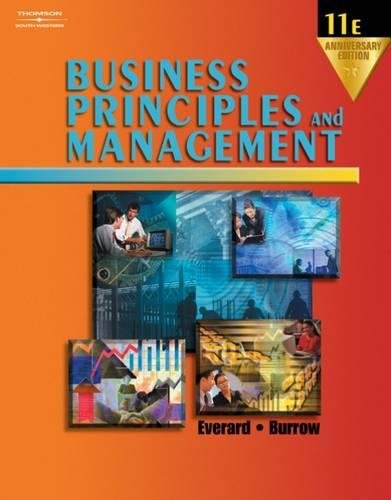 Business Principles and Management, Anniversary Edition,Used