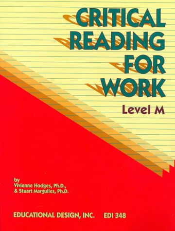 Critical Reading for Work, Level M (Critical Reading for Work Series),Used