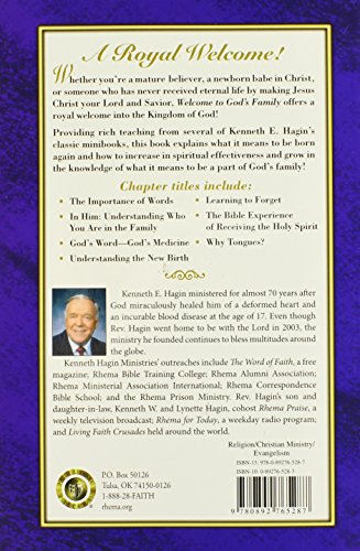 Welcome To God's Family: A Foundational Guide for SpiritFilled Living,Used