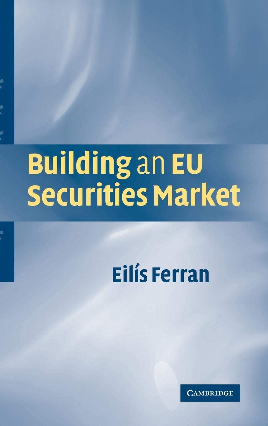 Building an EU Securities Market,Used