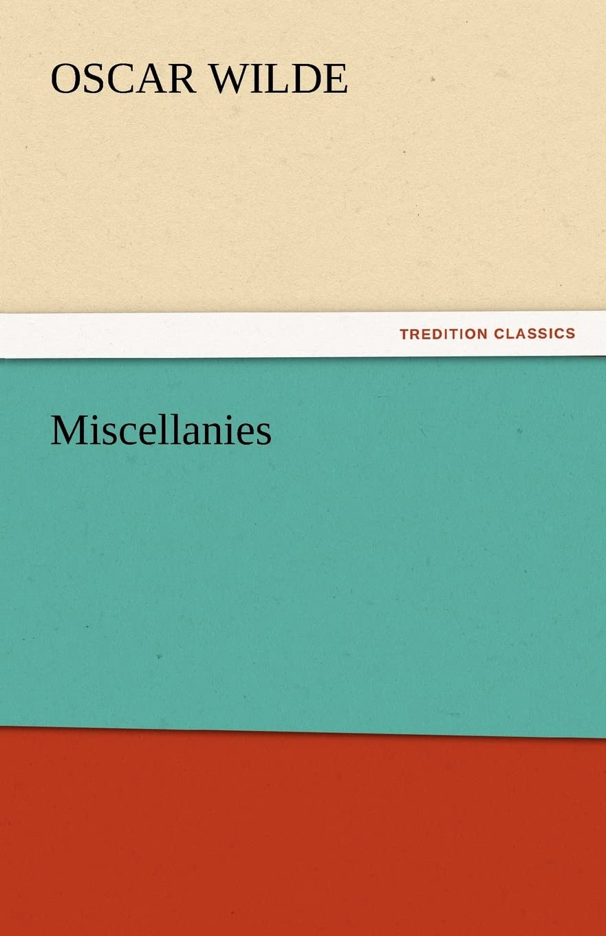Miscellanies,Used