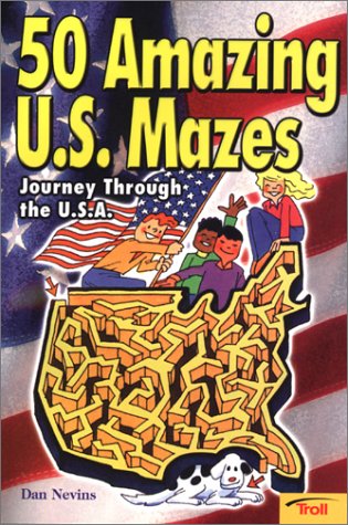 50 Amazing U.S. Mazes: Journey Through the USA,Used