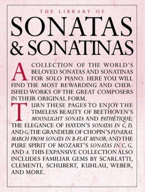 The Library Of Sonatas And Sonatinas,New
