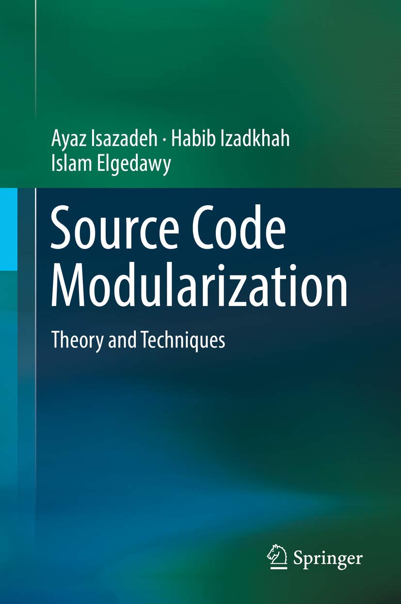 Source Code Modularization: Theory and Techniques,Used