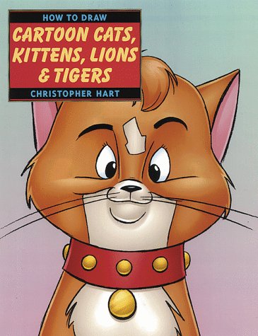 How to Draw Cartoon Cats, Kittens, Lions and Tigers,Used