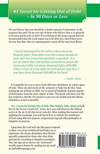 Prayer Cookbook for Busy People (Book 5): #1 Secret for Getting Out of Debt That Nobody Talks About,Used