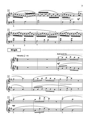 Grand Trios for Piano, Bk 6: 4 Late Intermediate Pieces for One Piano, Six Hands,Used
