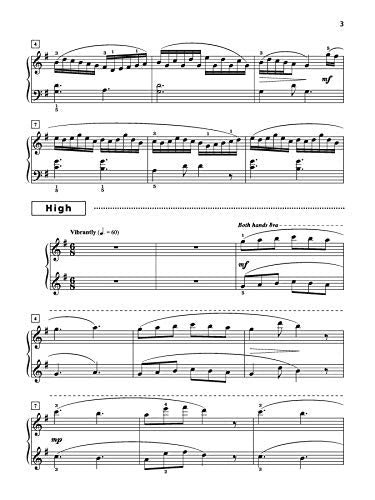 Grand Trios for Piano, Bk 6: 4 Late Intermediate Pieces for One Piano, Six Hands,Used