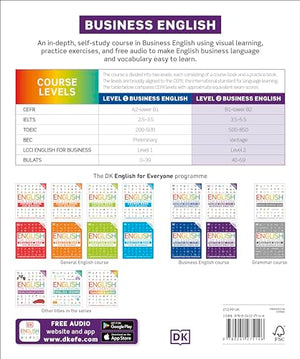 English for Everyone Business English Level 2 Course Book: A Visual Self Study Guide to English for the Workplace,Used