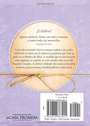 Alabanza para cada da: Refrigerio espiritual para mujeresUna infusin de sabidura espiritual del libro de Salmos (Spiritu,Used