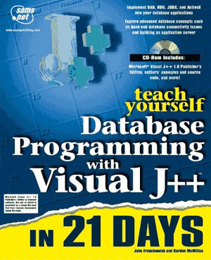 Teach Yourself Database Programming With Visual J++ in 21 Days,Used