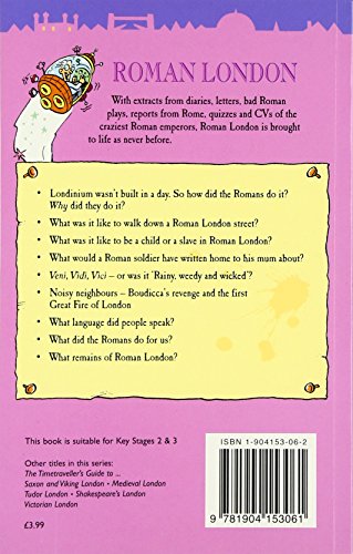 The Timetraveller's Guide to Roman London,Used