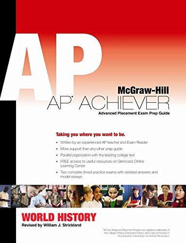 AP Achiever: Advanced Placement Test Preparation Guide (World History),Used
