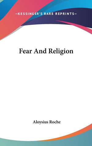 Fear And Religion,New