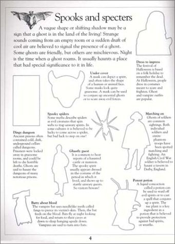 Ultimate Sticker Book: Ghosts  Glow in the Dark,Used