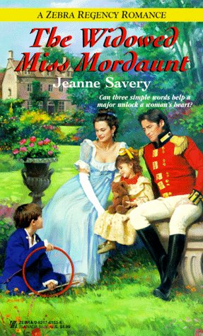 The Widowed Miss Mordaunt (Zebra Regency Romance),Used