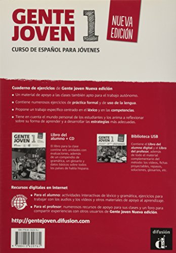 Gente Joven nueva edicin 1 Cuaderno de ejercicios: Gente Joven nueva edicin 1 Cuaderno de ejercicios (Spanish Edition),New