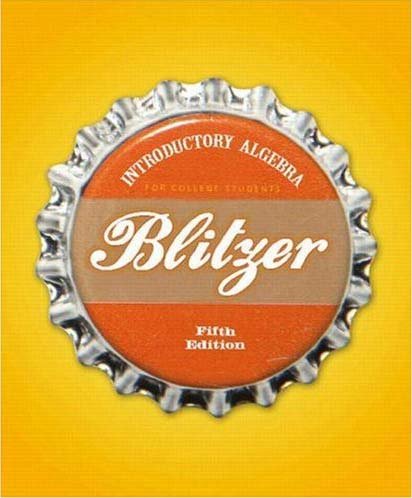 Introductory Algebra for College Students  Annotated Instructor's Edition,Used
