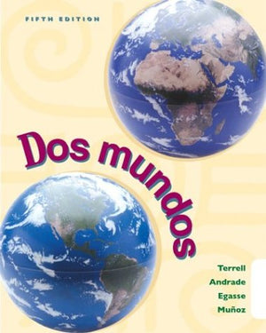 Dos mundos (Student Edition w/ Listening comprehension cassette),Used
