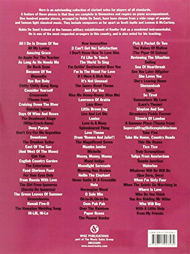 100 SOLOS: CLARINET,Used