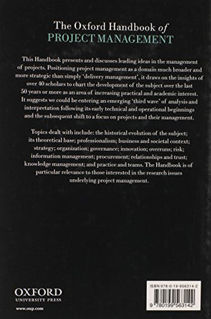 The Oxford Handbook of Project Management (Oxford Handbooks),Used