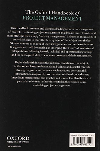 The Oxford Handbook of Project Management (Oxford Handbooks),Used