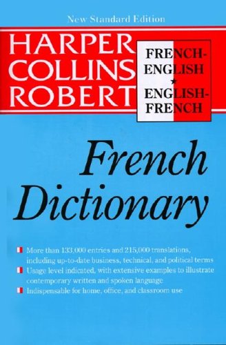CollinsRobert FrenchEnglish, EnglishFrench Dictionary,Used