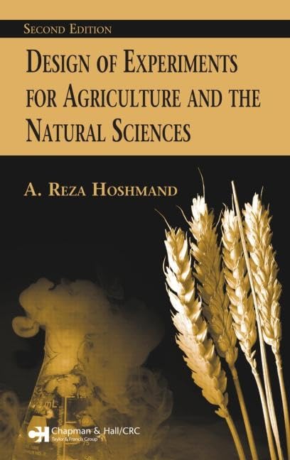 Design Of Experiments For Agriculture And The Natural Sciences,Used