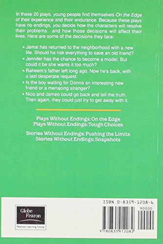 Plays Without Endings: On the Edge (Stories and Plays Without Endings),Used
