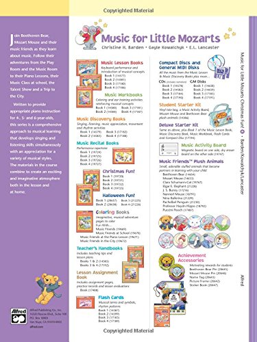 Music for Little Mozarts Christmas Fun, Bk 4: A Christmas Story with Performance Music and Related Music Activity Pages (Music f,Used