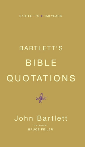 Bartlett's Bible Quotations,New