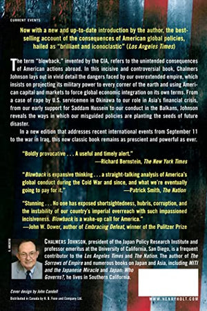Blowback, Second Edition (American Empire Project),New