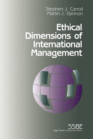 Ethical Dimensions Of International Management (Sage Series On Business Ethics),New
