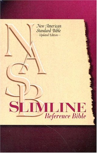 Slimline Reference Bible: New American Standard Update / Blue Bonded Leather,New