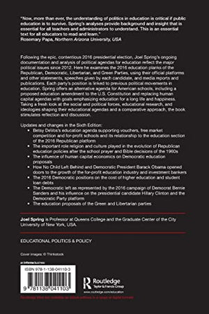 Political Agendas for Education (Sociocultural, Political, and Historical Studies in Education),Used