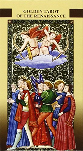 Golden Tarot Of The Renaissance: Estensi Tarot (English And Spanish Edition),New