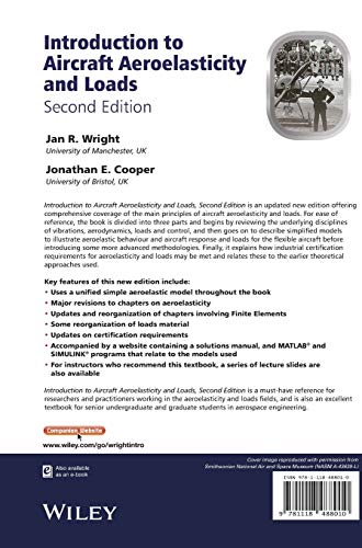 Introduction to Aircraft Aeroelasticity and Loads (Aerospace),Used
