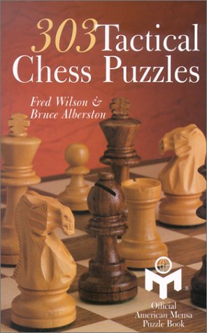 303 Tactical Chess Puzzles [Mensa],Used